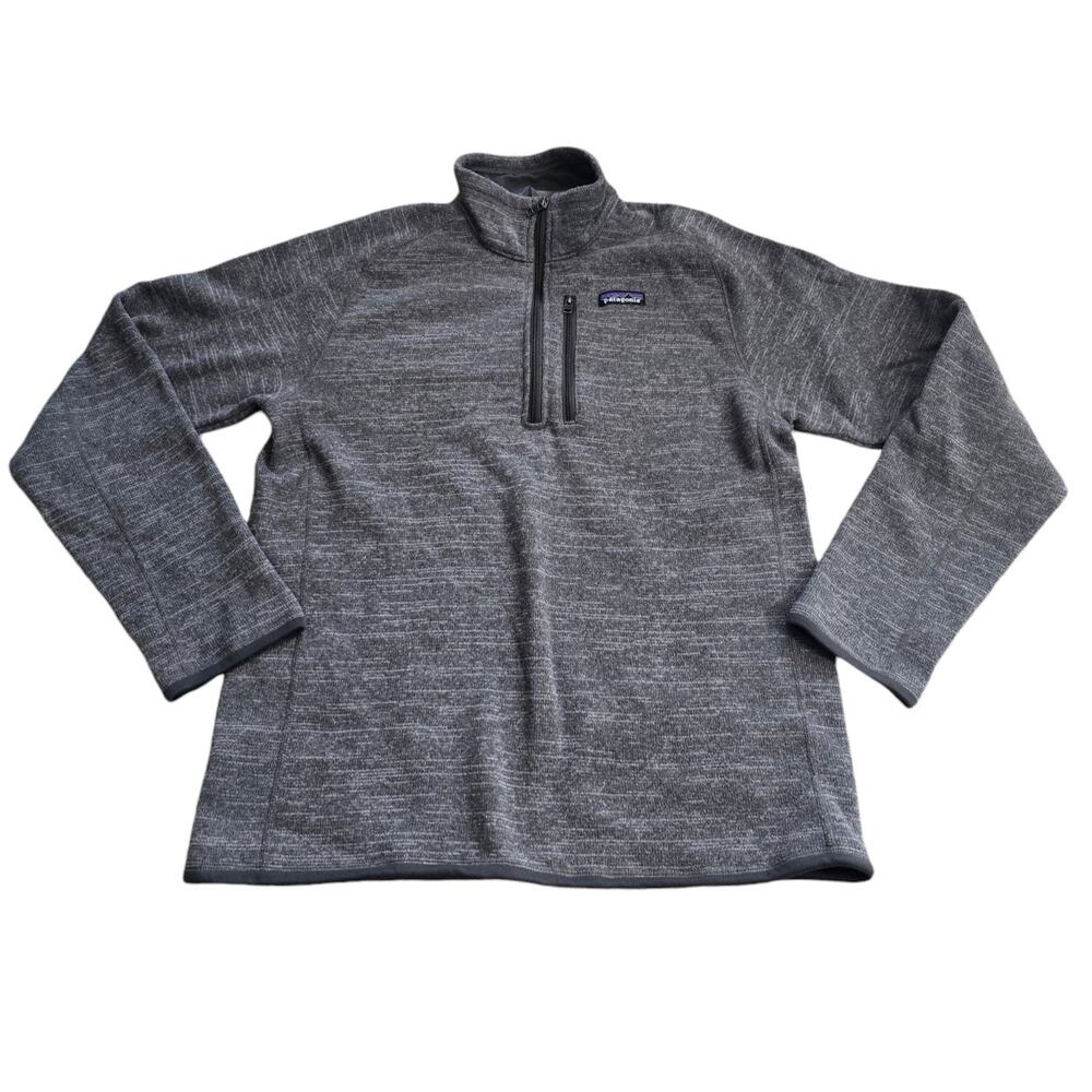Patagonia Men’s Better Sweater 1/4 Zip Pullover, Size Medium
